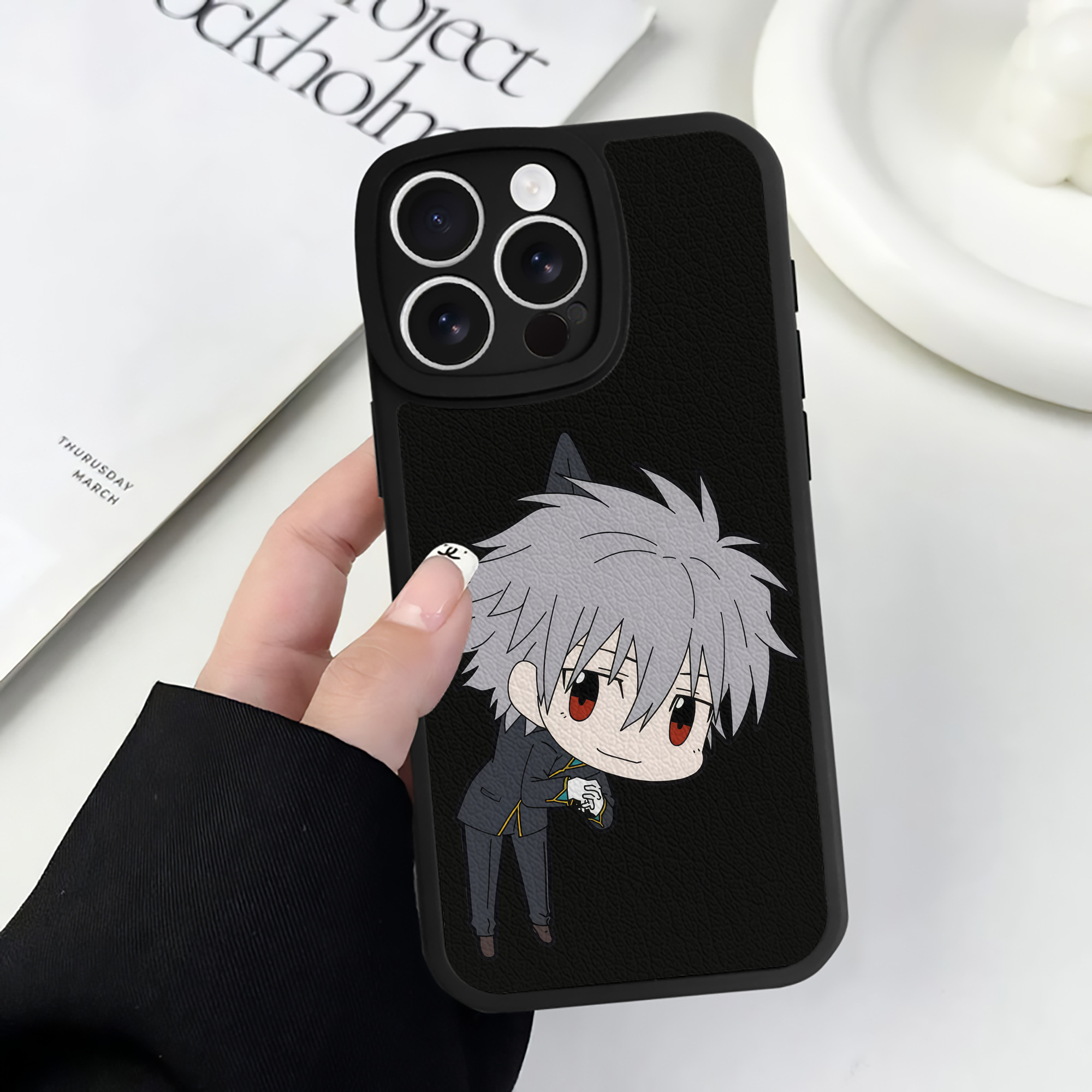 （画像用） EVA 新世紀エヴァンゲリオン 【iPhone 16シリーズ対応】シリコンスマホケース（レザー調） 材質：シリコン